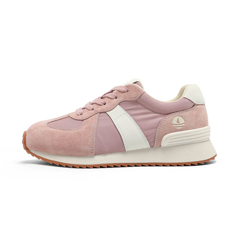 NAVIGARE Small Sailboat Height Increasing Low top Casual Shoes Women's Pink