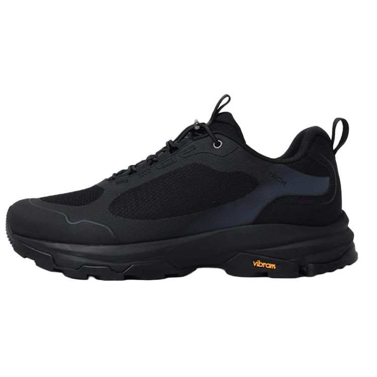 DIKENI Fabric Slip Resistant Slip Resistant Low top Casual Shoes Men's Black