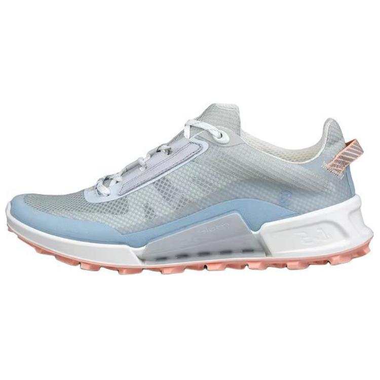 Ecco Biom 2.1 Walking MOUNTAIN Cow Leather Lightweight Low top Mountaineering & Hiking Shoes Women's Blue