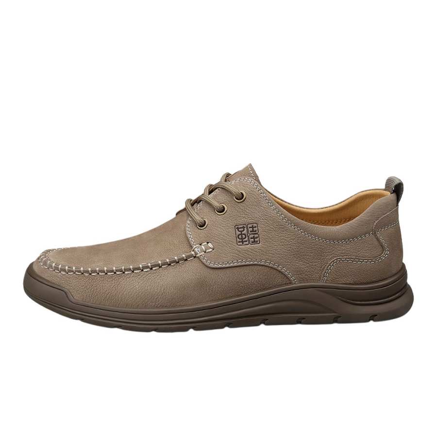 GESHISHI Wall Street Vanguard Collection Top Grain Cow Leather Casual Shoes Men's