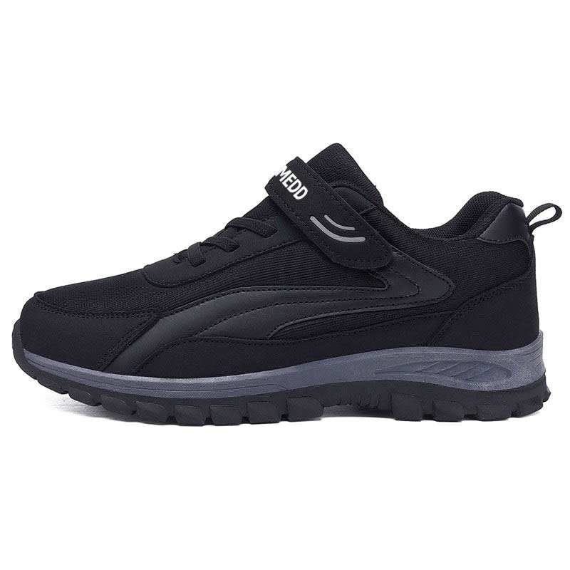 Medd Medd Walking Shoes Unisex Low Top Black