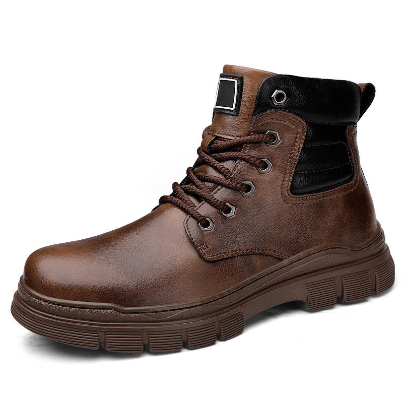 GONGNIULEITING GONGNIULEITING Short Combat Boots Men's