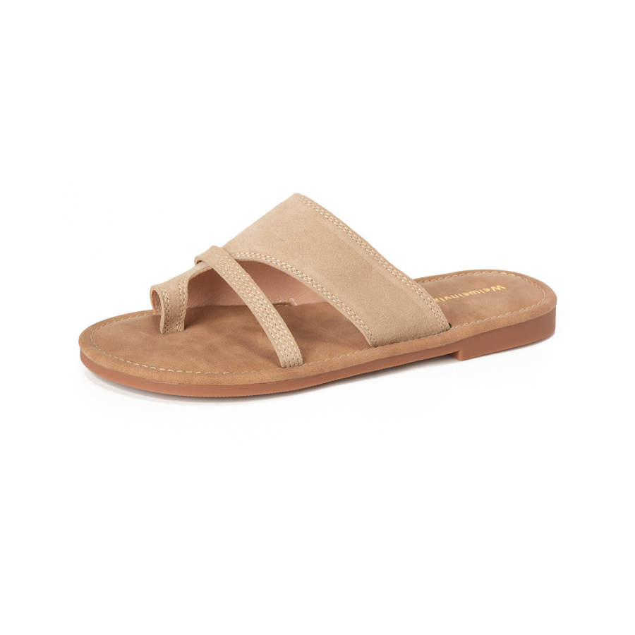 QITUMAUL Rubber Sole Slide Slippers Unisex