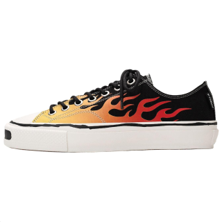 KAMIYA 'Joey'Fire Pattern Vulcanized Fashion Trend Low top Skateboard Shoes Unisex