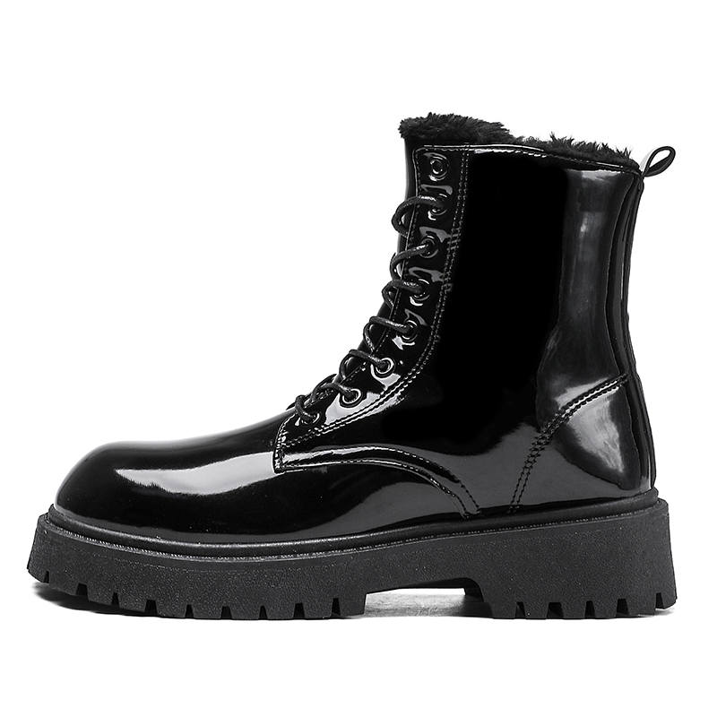 CariteSport Short Combat Boots Men's Black
