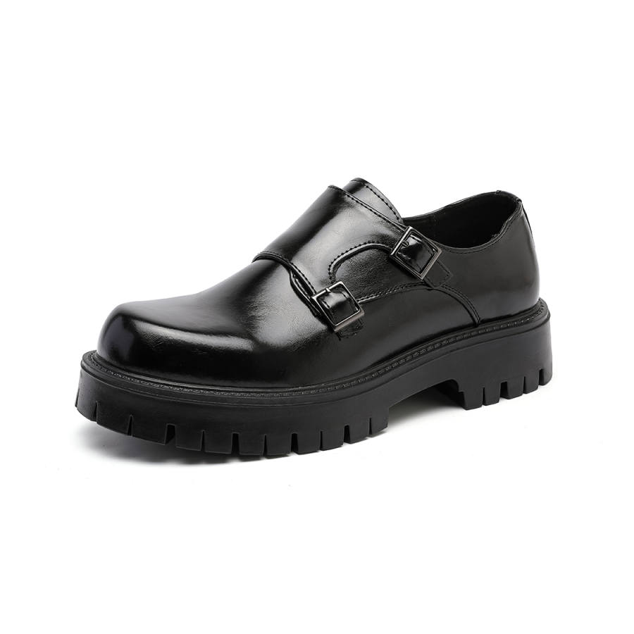 HUITE Men's Casual Shoes Men's Low Top Black
