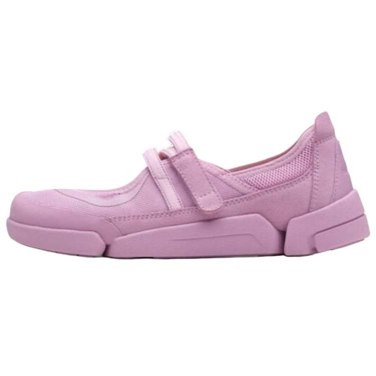 Clarks Three Petal Shoe 2.0 Collection Mary Jane Shoes Women's Purple