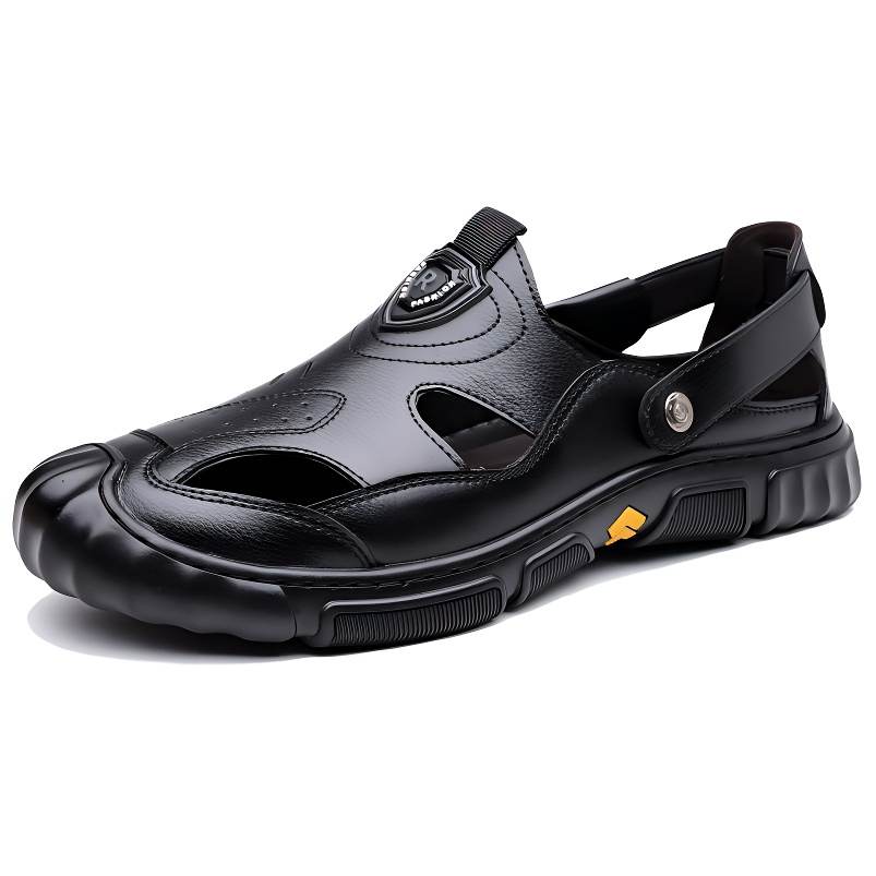 POPULAR ROUSE PR Microfiber Leather Slip Resistant And Breathable River Trekking Shoes Men's