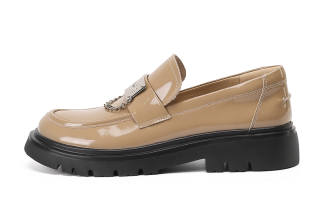 VEDULLAR Loafers Women's Low Top Black/Apricot