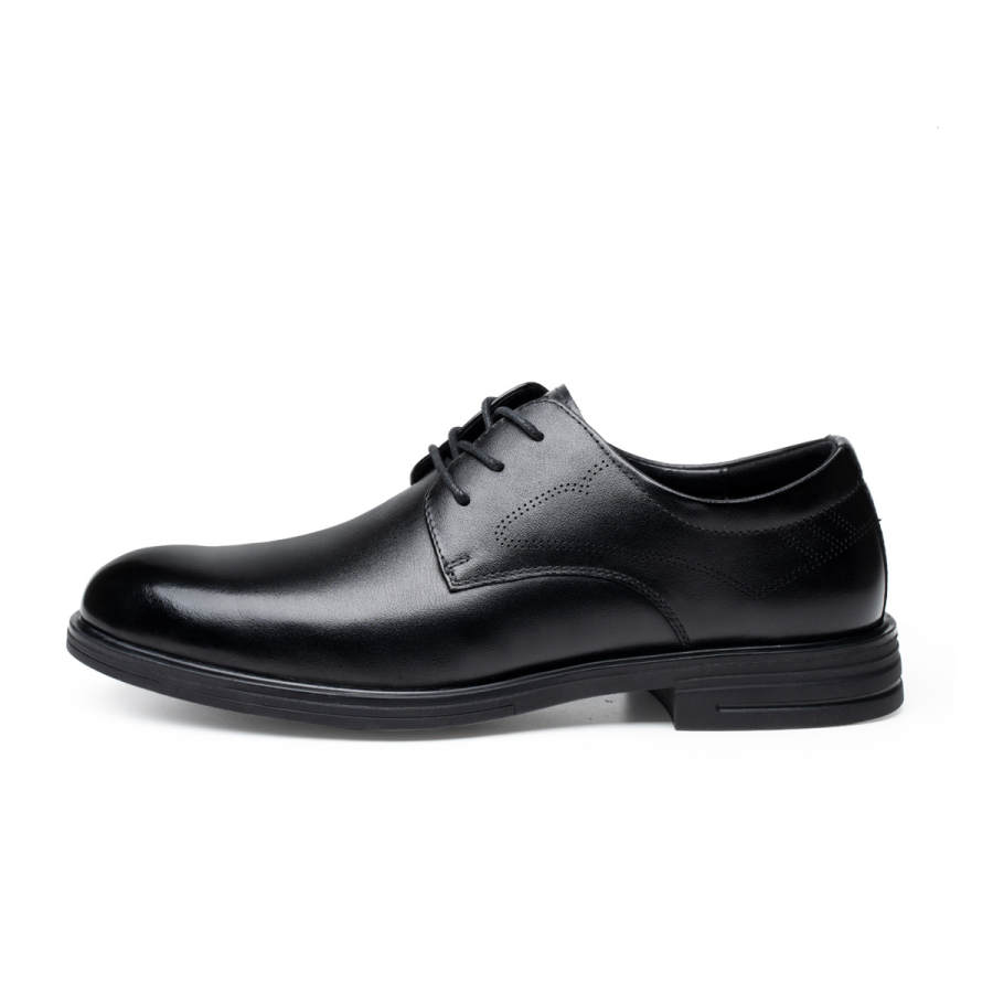 FED Top Grain Cow Leather Dress Shoes Men's Black