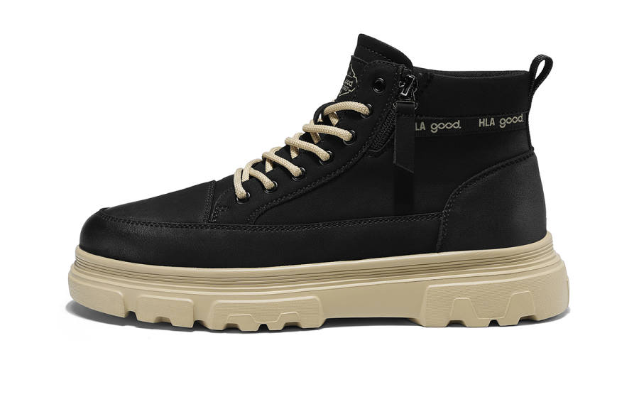 HLA HLA Combat Boots Men's Black, Khaki
