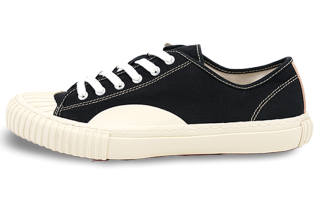 Alternative Country Chucker 4 Low Top Retro Sports Canvas Shoes, Unisex, Black