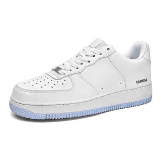 CAMOSI Microfiber Leather Low top Skateboard Shoes Unisex
