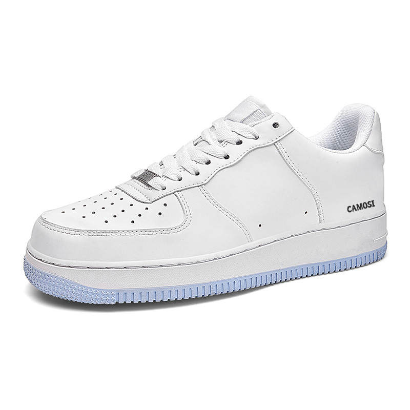CAMOSI Microfiber Leather Low top Skateboard Shoes Unisex