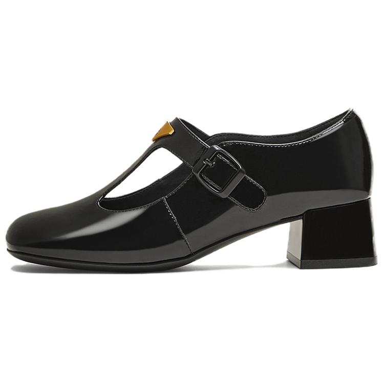 Tata Supermodel Mary Jane Cow Leather Women's Casual Shoes 4cm Women's
