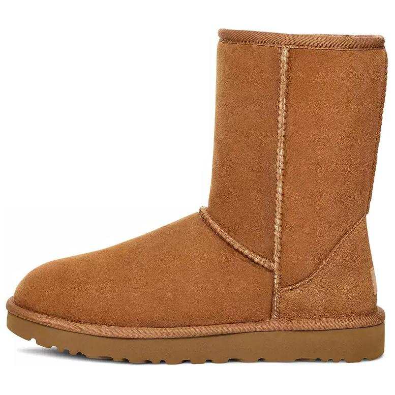 UGG UGG CLASSIC SHORT Crew Snow Boots Women's Brown