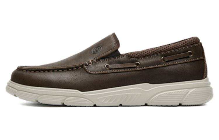 MELLEN Boat Shoes Men's Brown/Black