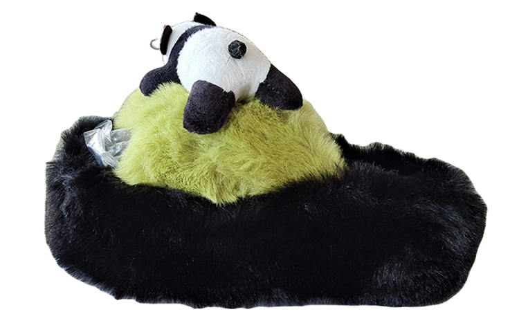 SHULUAN Casual Slippers Women's Black Green