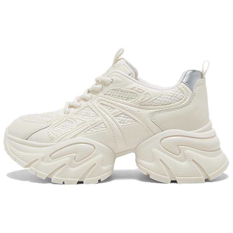 BASTO Pu Breathable Low top Chunky Sneakers Women's