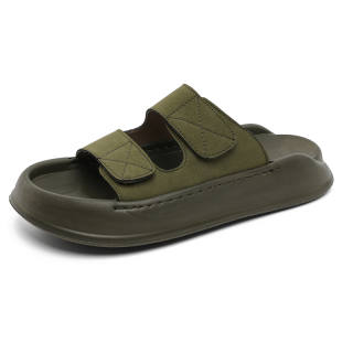 SOBB Slip Resistant Abrasion Resistant Cushioning Slip Resistant Abrasion Resistant Cushioning Slide Slippers Men's