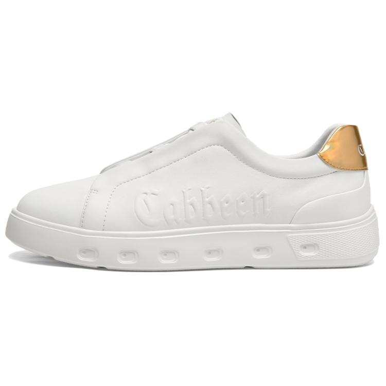 Cabbeen Cabbeen Microfiber Leather Breathable Low top Skateboard Shoes Men's