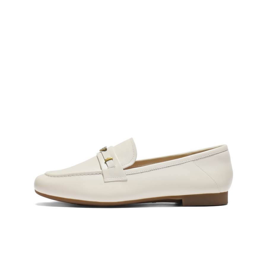 BELLE Sheepskin Loafers Women's Black