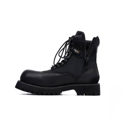 CATSSTAC Short Combat Boots Men's Black