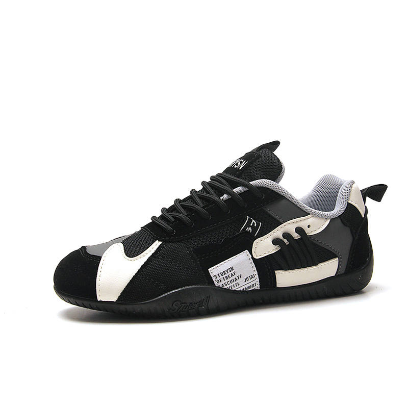 STUR YSN Wear resistant And Lightweight Low top Casual Shoes Unisex Black