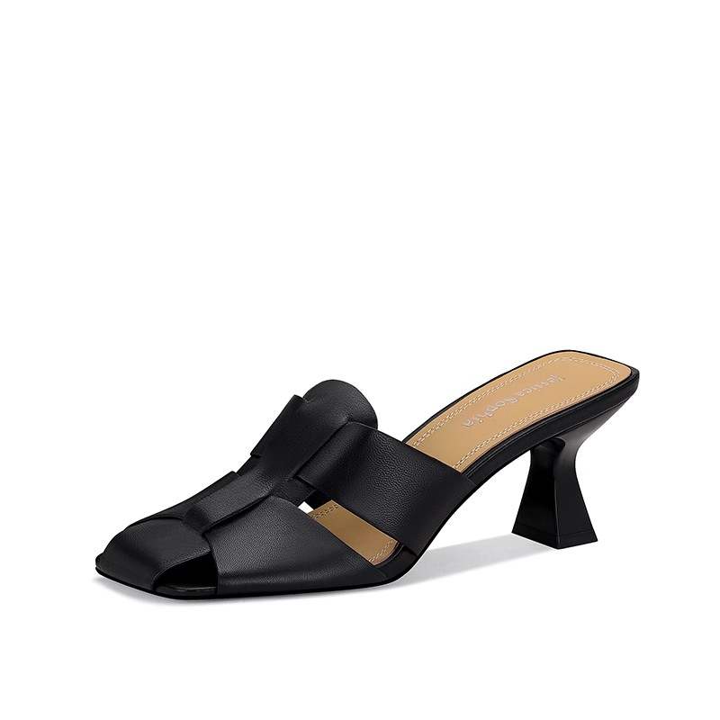 JESSICA SOPHIA Skeleton Abrasion Resistant Abrasion Resistant Closed Toe Slippers Women's