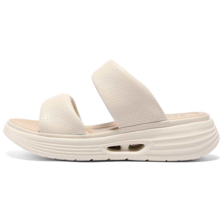 Senda Senda Leather Patchwork Slide Slippers Women's
