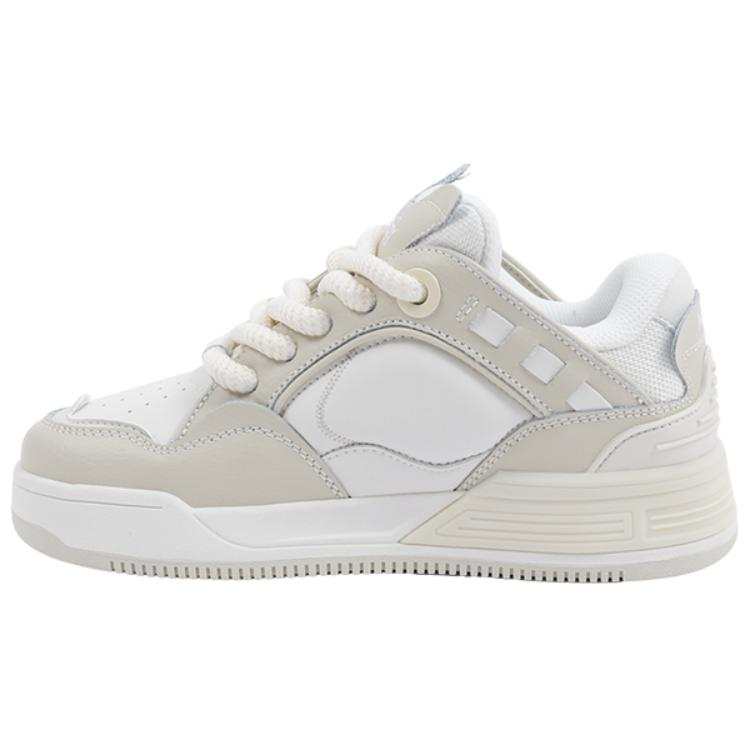 Nerdy Wear resistant And Lightweight Low top Skateboard Shoes Women's Beige
