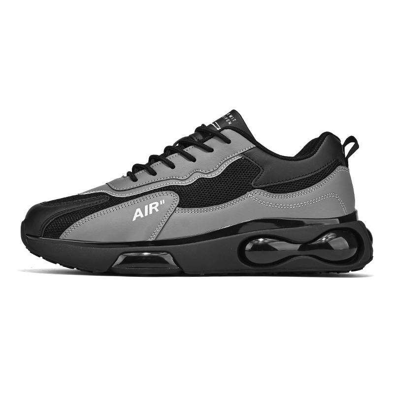 GONGNIUMEILI Slip Resistant Waterproof Non Slip And Waterproof Casual Shoes Men's Black