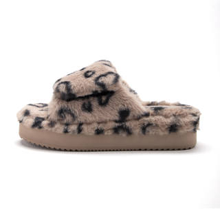 BOREE Slide Slippers Women's Leopard Print