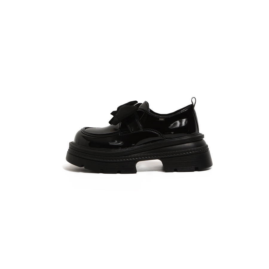 SHUXI Loafers Women's Black/Ecru