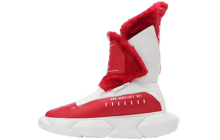NORVINCY Snow Boots Unisex Red
