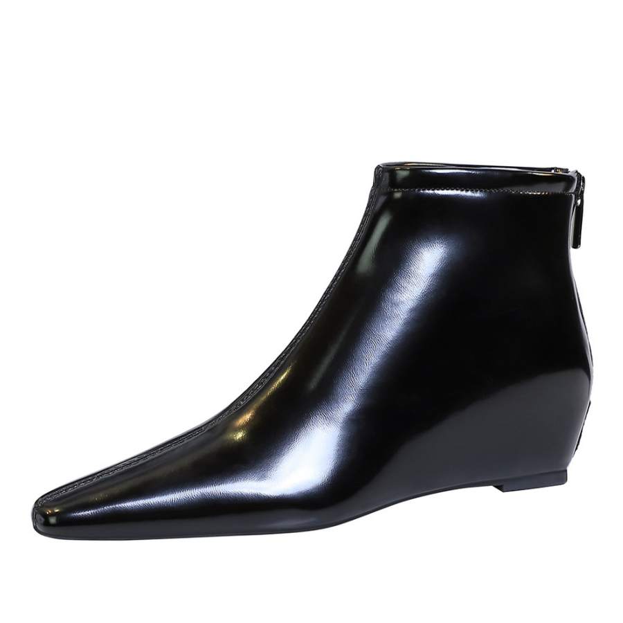 QITUMAUL Ankle Boots Women's Black