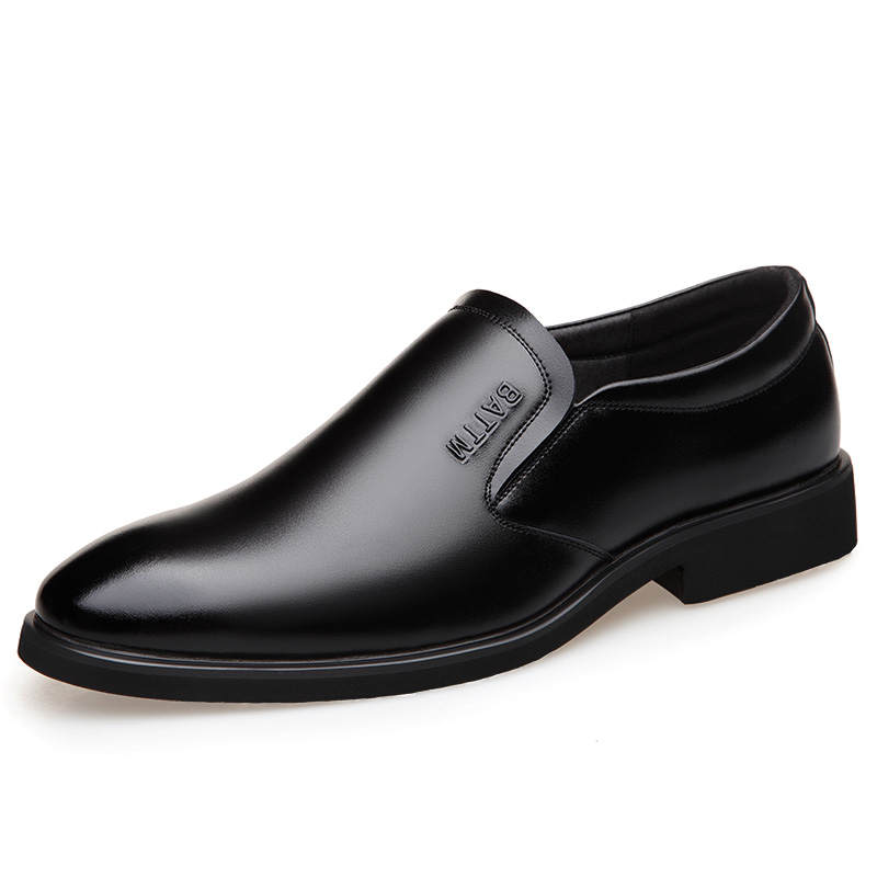BATUTENG Dress Shoes Men's Low Top Black, Brown