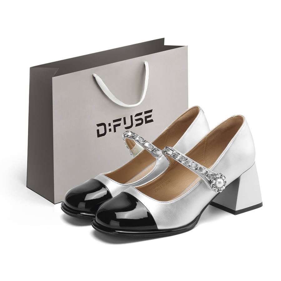 D:FUSE SCANDINAVIA D FUSE SCANDINAVIA Cow Split Leather Mary Jane Shoes Women's