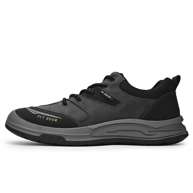 TOMAY Cow Leather Low top Casual Shoes Unisex