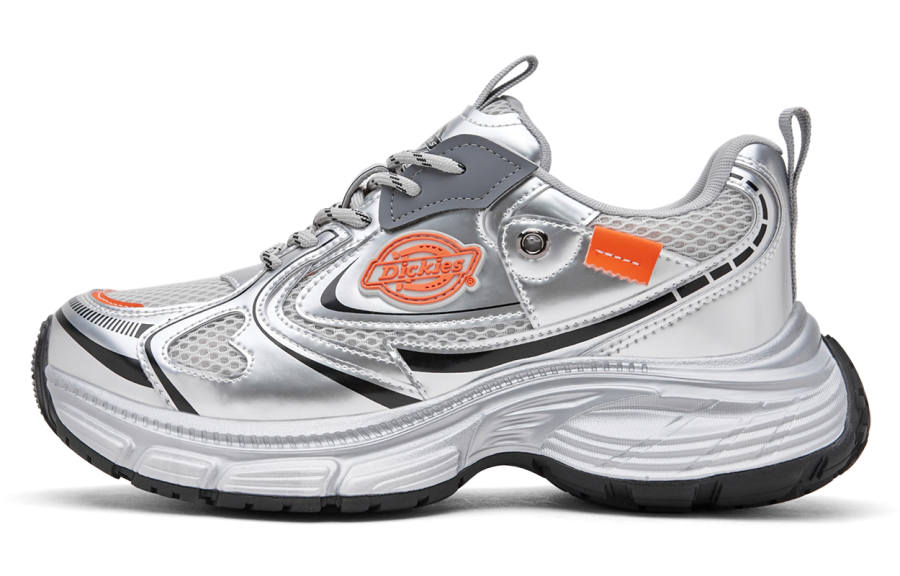 Dickies Low top Chunky Sneakers Women's Silver Gray
