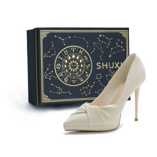 SHUXI Slim Heel High Heels Women's