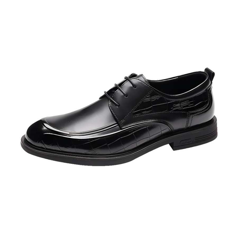 AOKANG Dress Shoes Men's Low Top Black