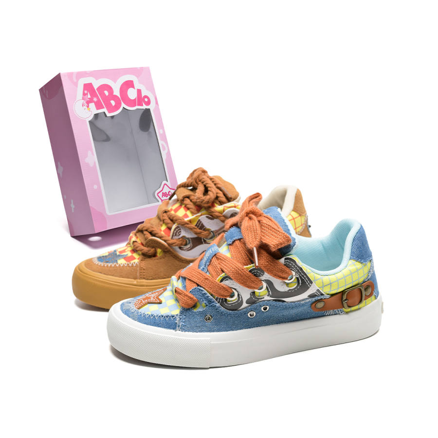 ABCIO ABCIO Microfiber Leather Low top Skateboard Shoes Unisex