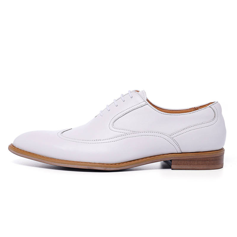 ASTON M.JAZZ Top Grain Cow Leather Dress Shoes Men's