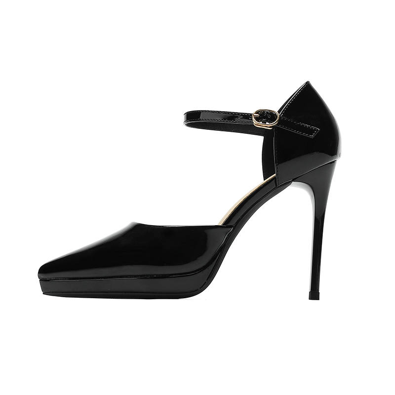 Zubumei Slim Heel High Heels 10cm Women's