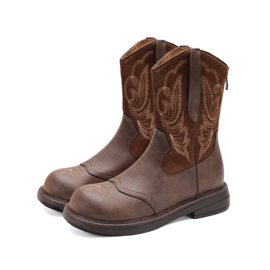 SAFIYA Ankle Boots Women's Brown, Khaki
