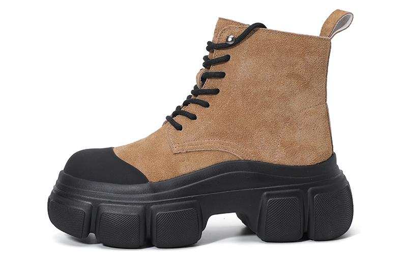 DAPHNE DAPHNE Short Combat Boots 6.5cm Women's