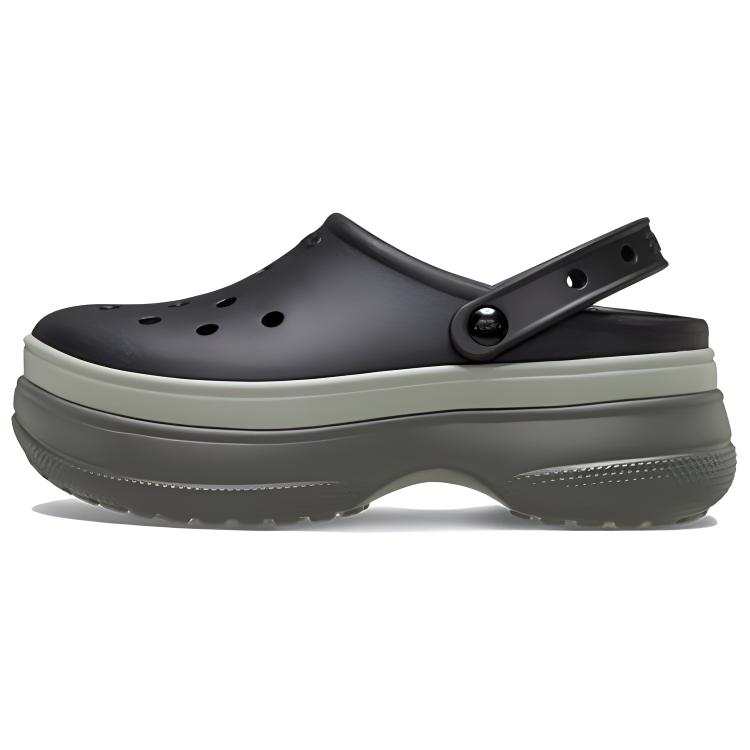 Crocs Crocs Stacked Clogs Unisex Black