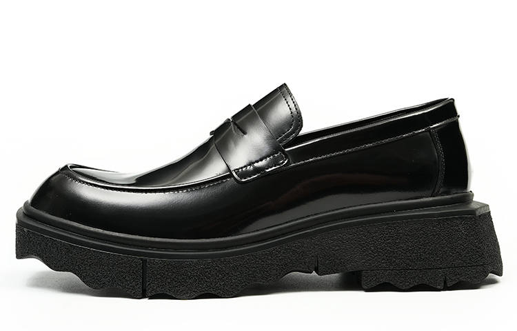 ASTON M.JAZZ Loafers Men's Low Top Black/Coffee
