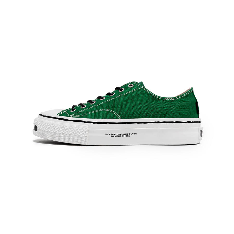 T/C TC Low top Canvas Shoes Unisex Green